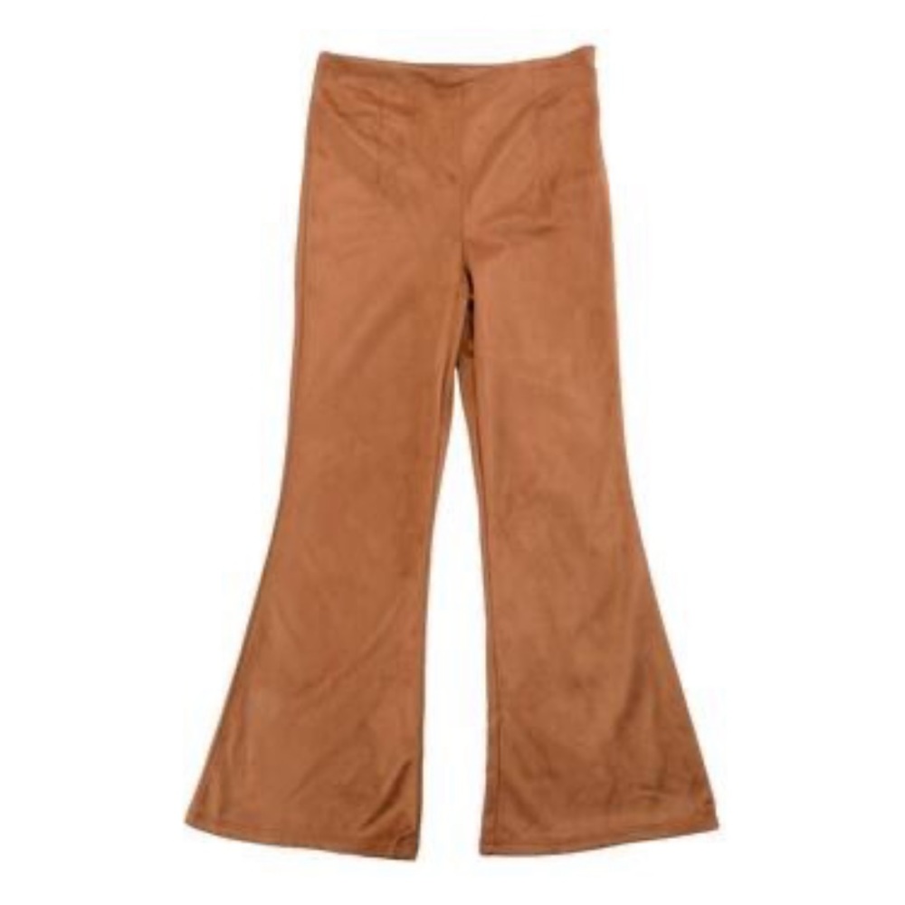 Amy Byer Suede Bell Bottom Pants Size 14 Girl NWT